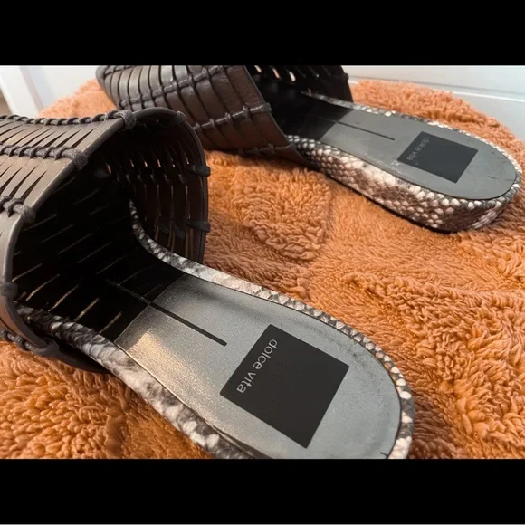 Dolce Vita Elina Wedge Woven Mule - Picture 6 of 8